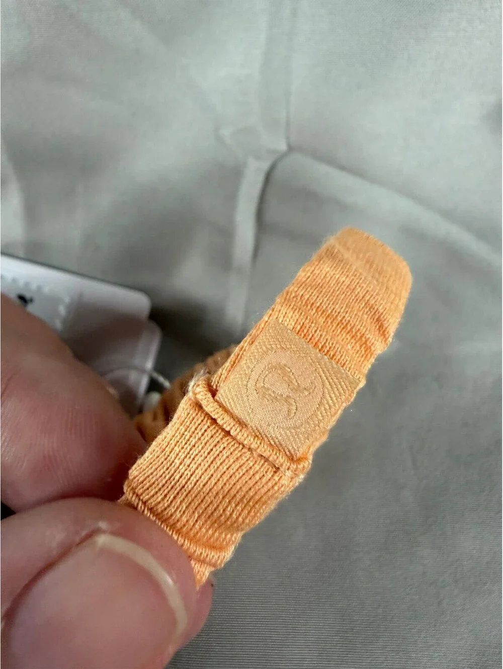 Lululemon Skinny Scrunchies 2 Pack Hair Ties in Rock Melon NWT